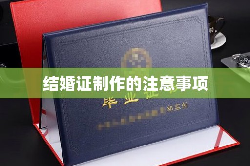 枣阳结婚证制作的注意事项